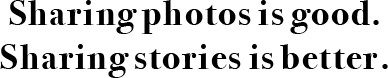 Share stories with Capcam